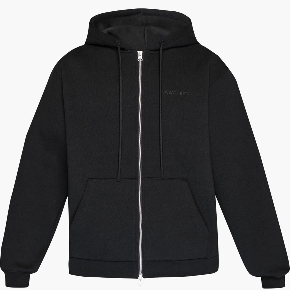 Sweaty Betty Women’s Black Zip-Up Hoodie